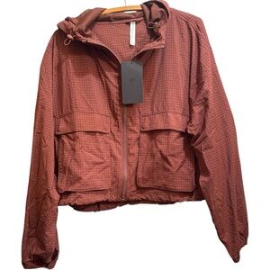 Fabletics Ripstop Cropped Cargo Jacket